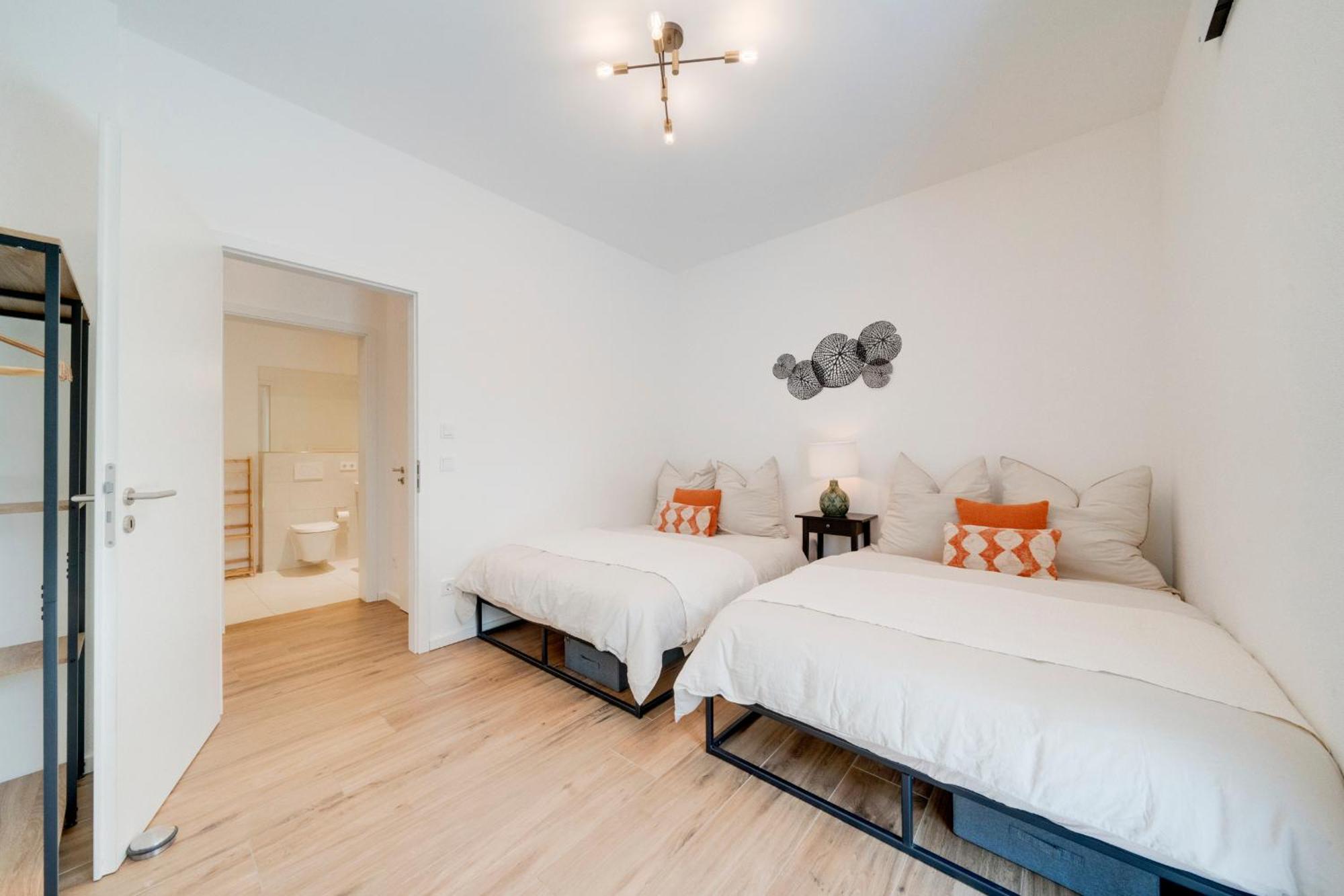 Neu-Luxus Apartment-Zentral In Altstadt-65-80Qm Аугсбург Стая снимка